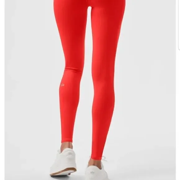 Alo Yoga Medium Orange low Waist Airlift Legging. - Picture 5 of 14